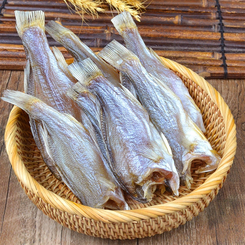 咸鱼黄鱼干广东特产海鱼干自制风干小黄鱼腌制小咸鱼干干货500g