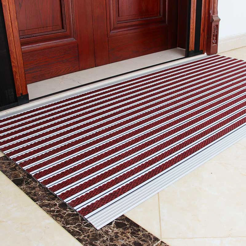 铝合金地垫平铺款入户门垫耐脏进门地毯大门户外豪宅别墅门口防尘