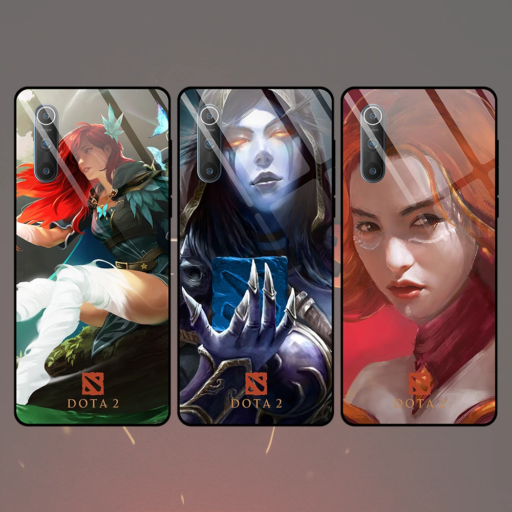 DOTA2刀塔二游戏定制周边玻璃手机壳苹果华为小米OPPOVIVO等型号