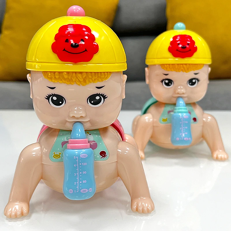 宝宝0-3岁学爬行玩具婴儿爬娃引导幼儿6-12个月抬头训练7娃娃神器