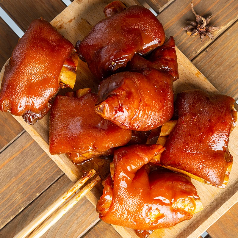 永日香酱卤猪蹄老卤大猪蹄子卤味零食网红办公室休闲美食500g/包