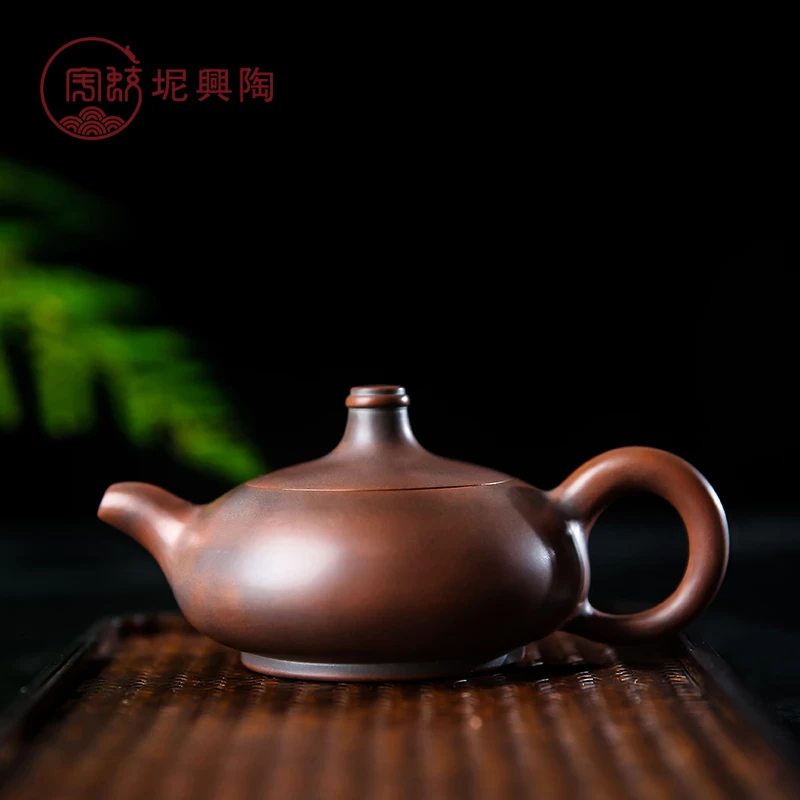 无尘壶-全手工-顺丰包邮-广西钦州坭兴陶周宇蛟茶壶泡茶具非紫砂