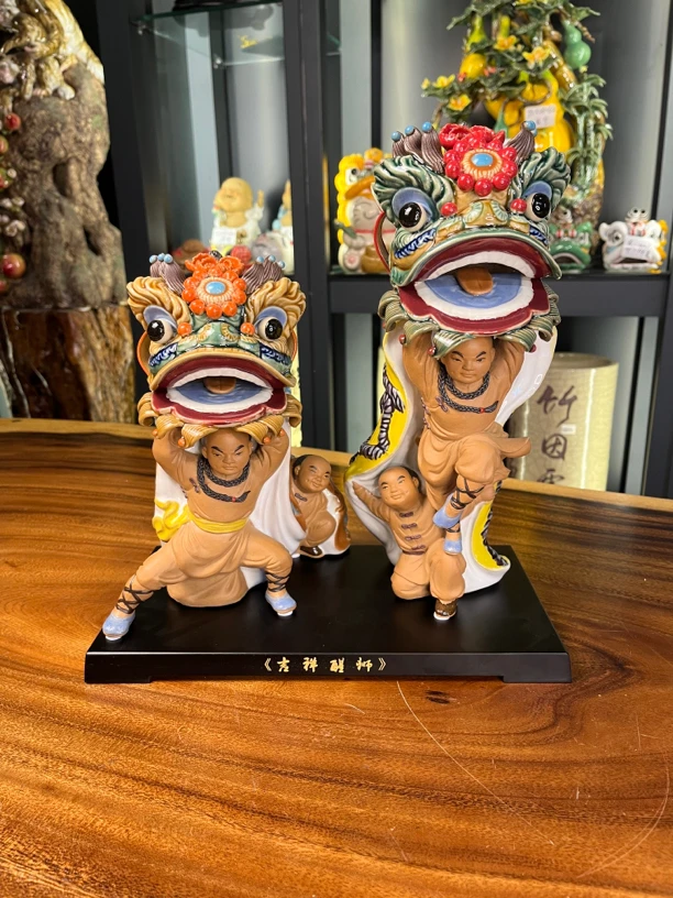 【少年黄飞鸿】石湾公仔陶艺工艺品