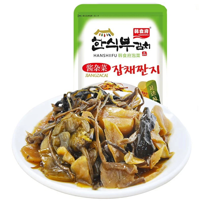 韩食府延边朝鲜族风味爽口酱杂菜即食238g＊3袋营养下饭菜传统泡菜