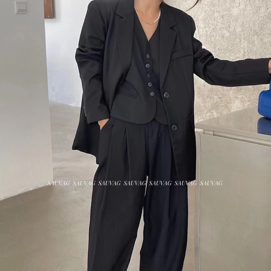 小众设计法式高级感西装外套