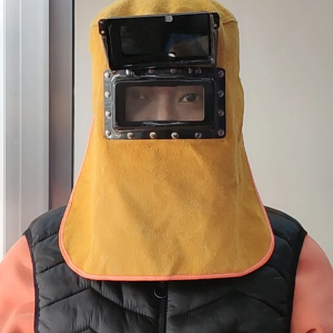 焊工焊帽防火花防护帽