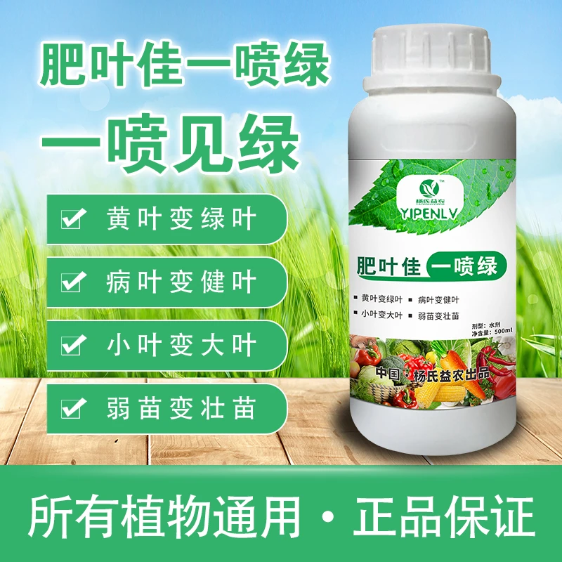 芭宝一喷绿花卉果树蔬菜黄叶变绿叶病叶变健叶植物通用营养叶面肥