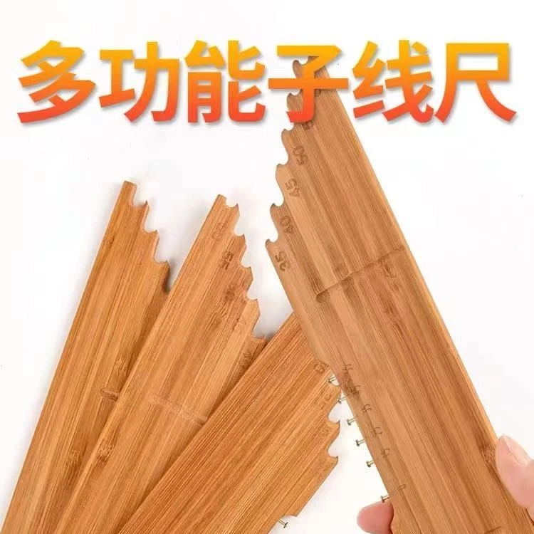 鱼子线尺量线板带钩距多功能打结器绑钩套装工具套装子线板用品