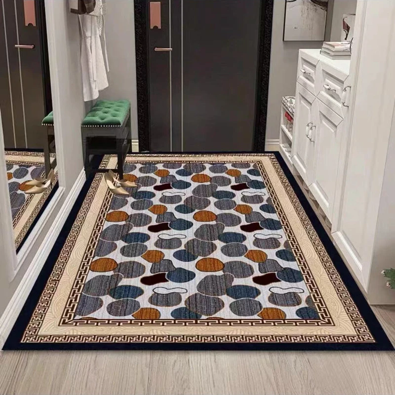 水晶绒【时尚灵动】浴室入户进门地毯地垫