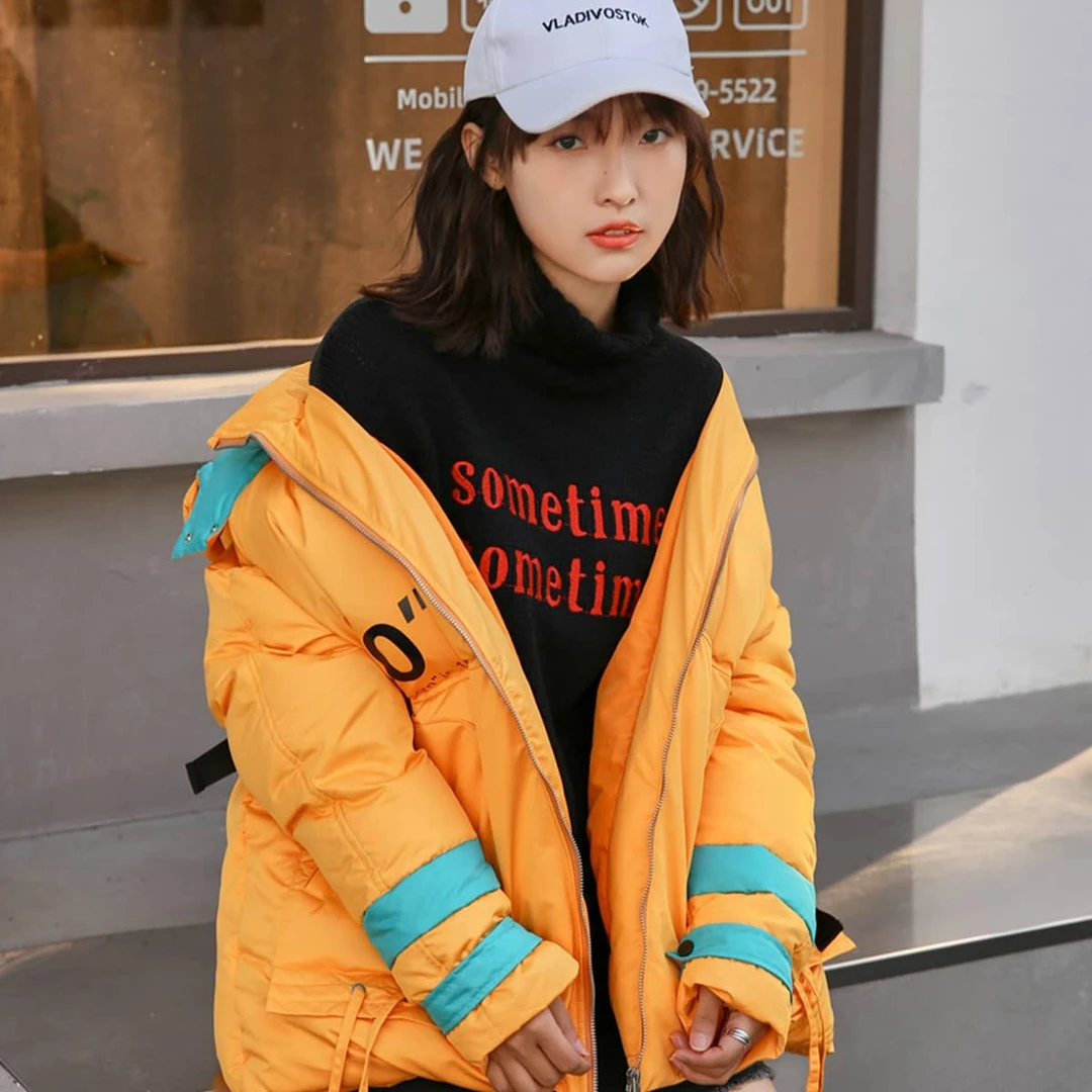 Miffy/米菲 高端印花羽绒服 3370006204保暖时尚女士休闲秋冬街头