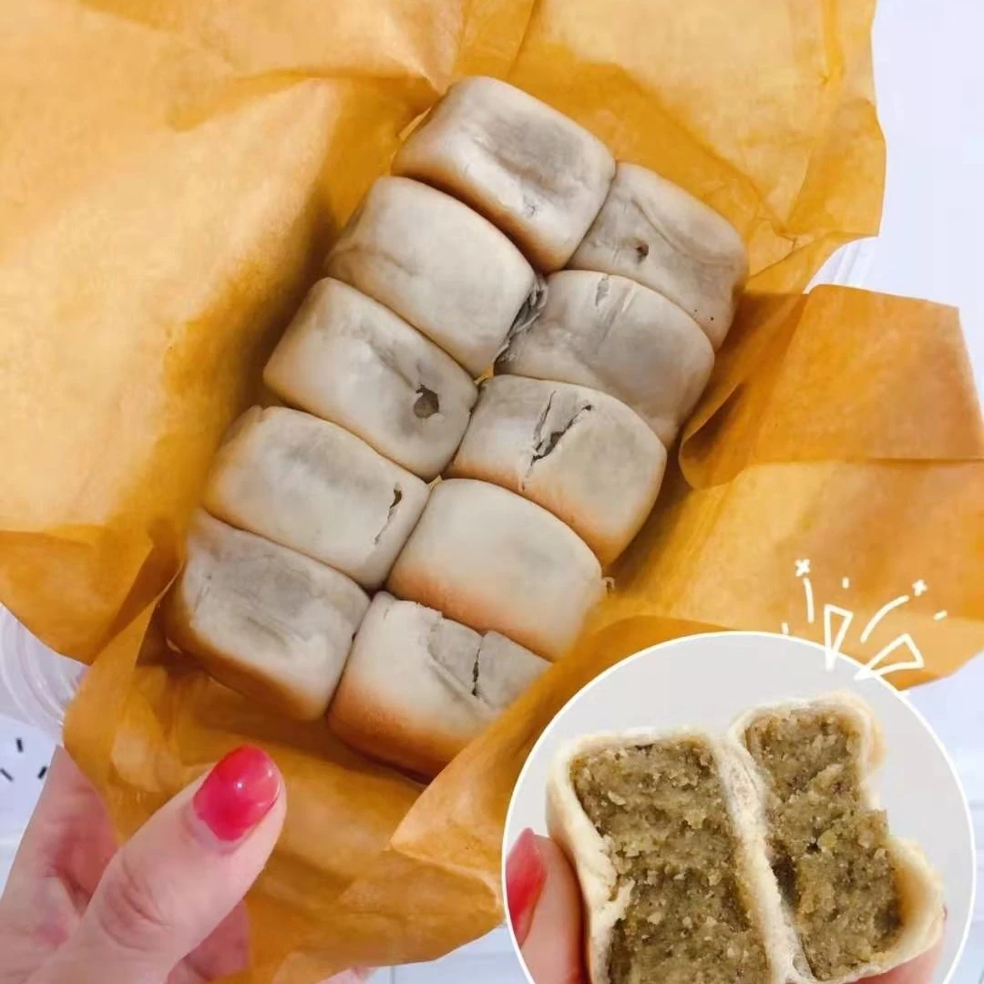 冰皮绿豆饼潮汕老式手工绿豆糕千味香食品330克纯手工传统家庭