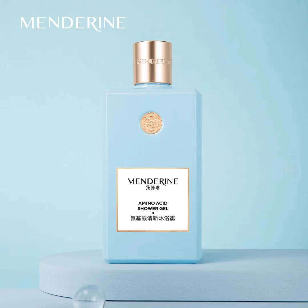 MENDERINE/曼德琳氨基酸清新铃兰草香氛沐浴露300ml