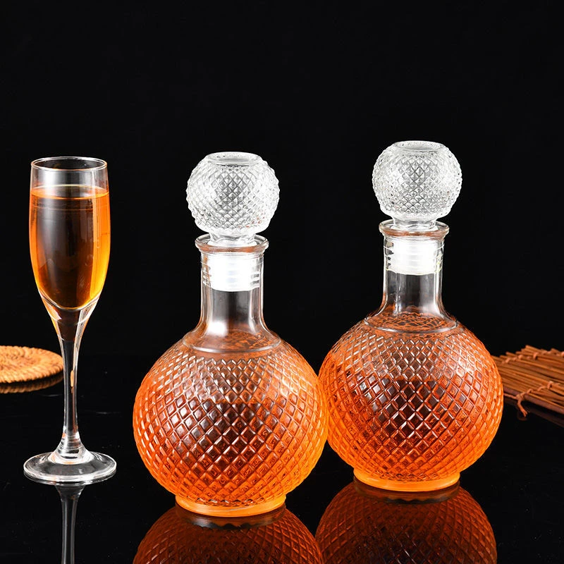玻璃红酒瓶醒酒器家用葡萄酒空瓶分酒器洋酒瓶储酒具家用欧式套装