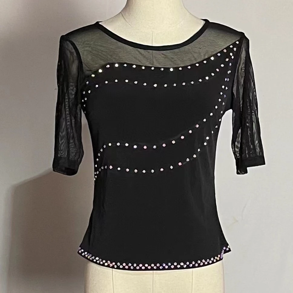 31#WXF舞蹈服【黑色上衣】时尚