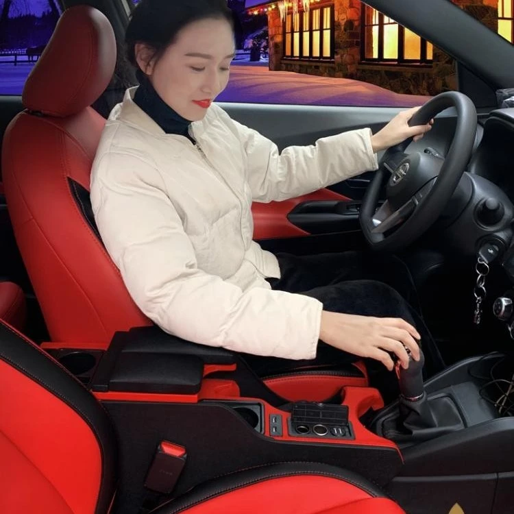 适用于2020款日产劲客扶手箱改装中央通道储物箱17款劲客手扶箱
