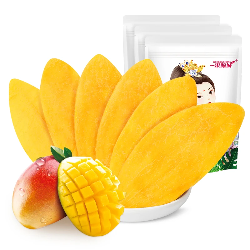【工厂直销】芒果条100g*1袋儿童新鲜休闲营养芒果干香甜软糯果脯
