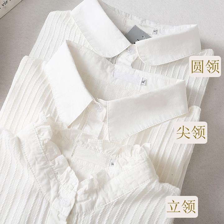 白色衬衫女长袖秋装加肥加大码200斤胖mm韩版文艺百搭减龄衬衣潮