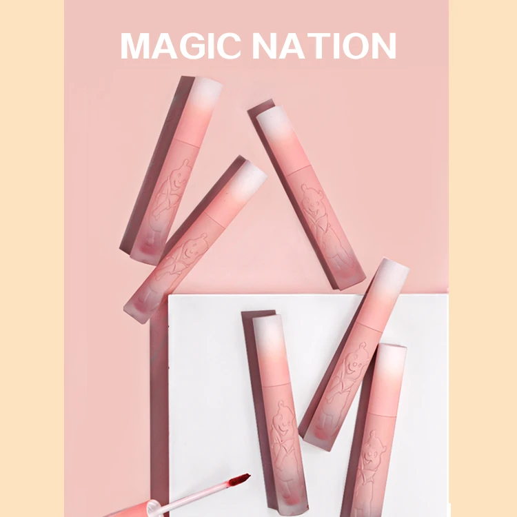 MAGIC NATION梦幻国度倾慕丝绒粉雾唇泥3.8g 哑光滋润显白持久