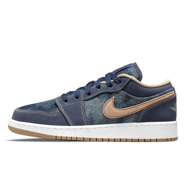 Air Jordan 1 Low AJ1牛仔蓝 低帮 篮球鞋男鞋 DH1259-400