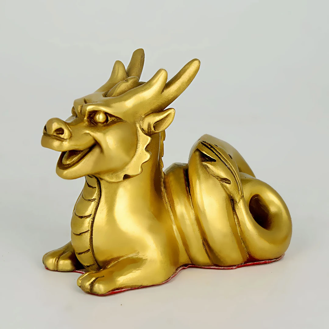 铜十二生肖鼠牛虎兔龙蛇马羊猴鸡狗猪家居客厅装饰铜工艺品摆件