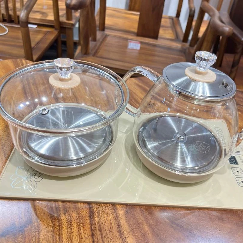 全场包邮【嘉鸿家居】新茶派全自动烧水壶透明