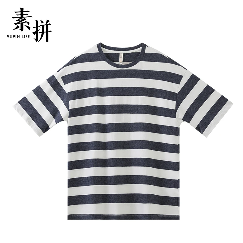 素拼T恤SPA02DT257A