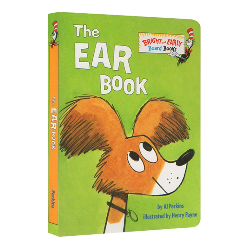 The Ear Book宝宝身体认知 耳朵书纸板书 苏斯博士 英文原版