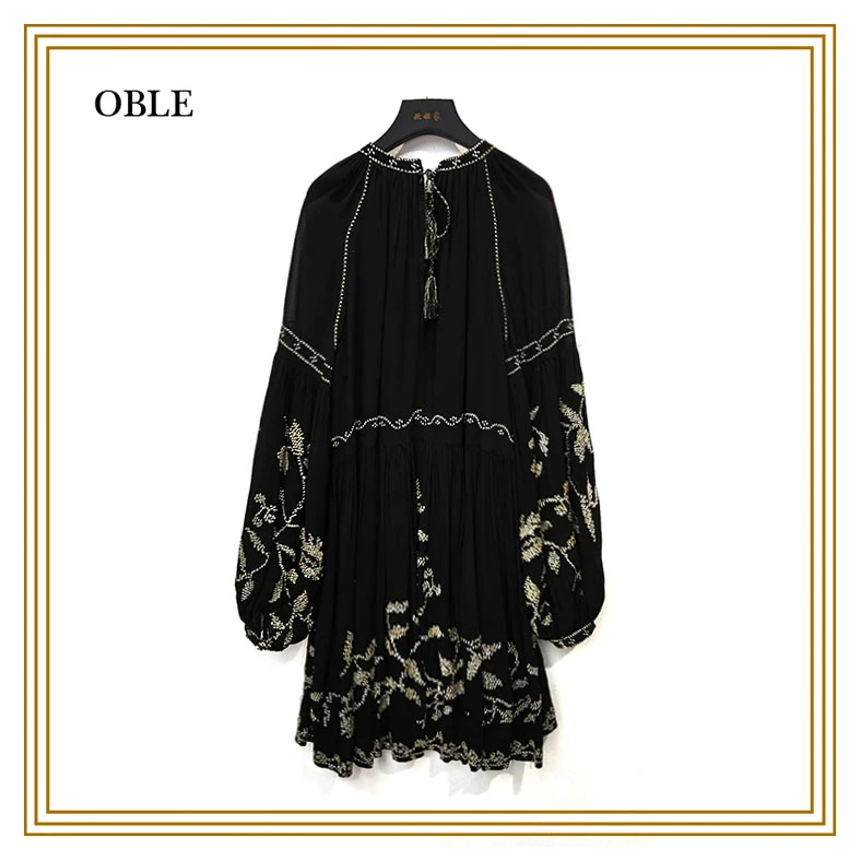 【杨子专享】OBLE   欧宝莱尔 新款连衣裙 502-2020008