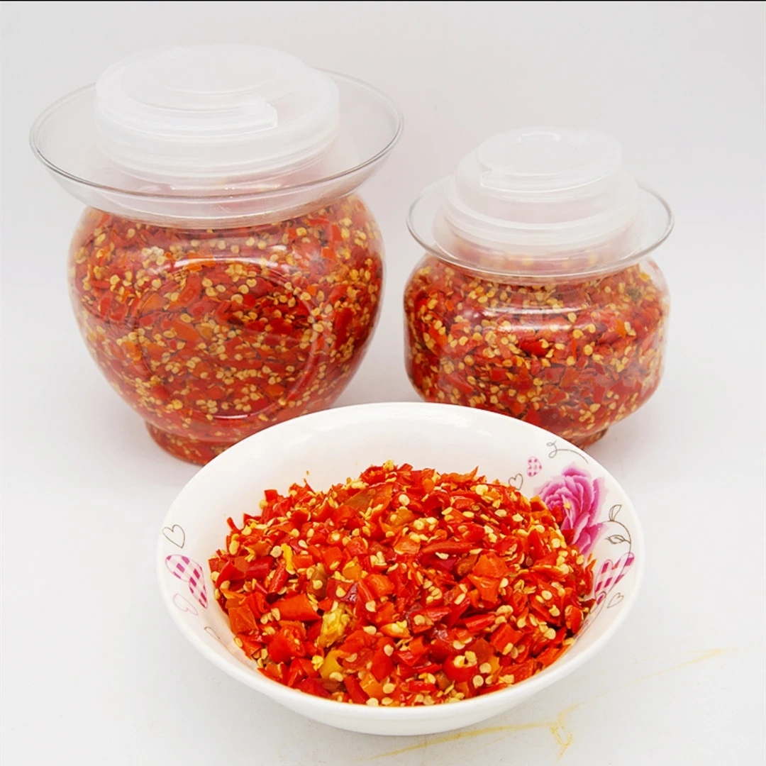 剁辣椒酸辣红辣椒香辣拌菜湖南特产500克装