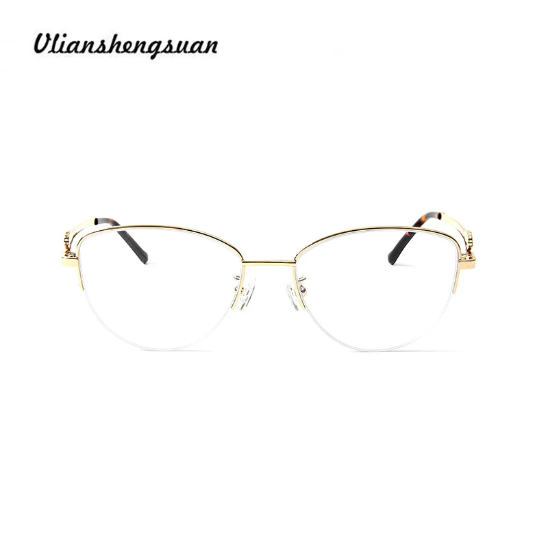 VVS眼镜镜框防蓝光近视高端商务金属大气简约半框纯钛品牌CT02800