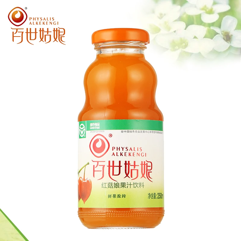 百世姑娘 百世姑娘红姑娘果汁饮料250 ml*8瓶