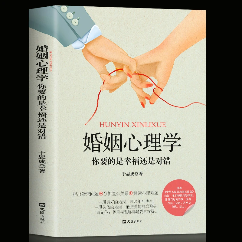 婚姻心理学正版 你要的是幸福还是对错 两性关系心理学家庭恋爱