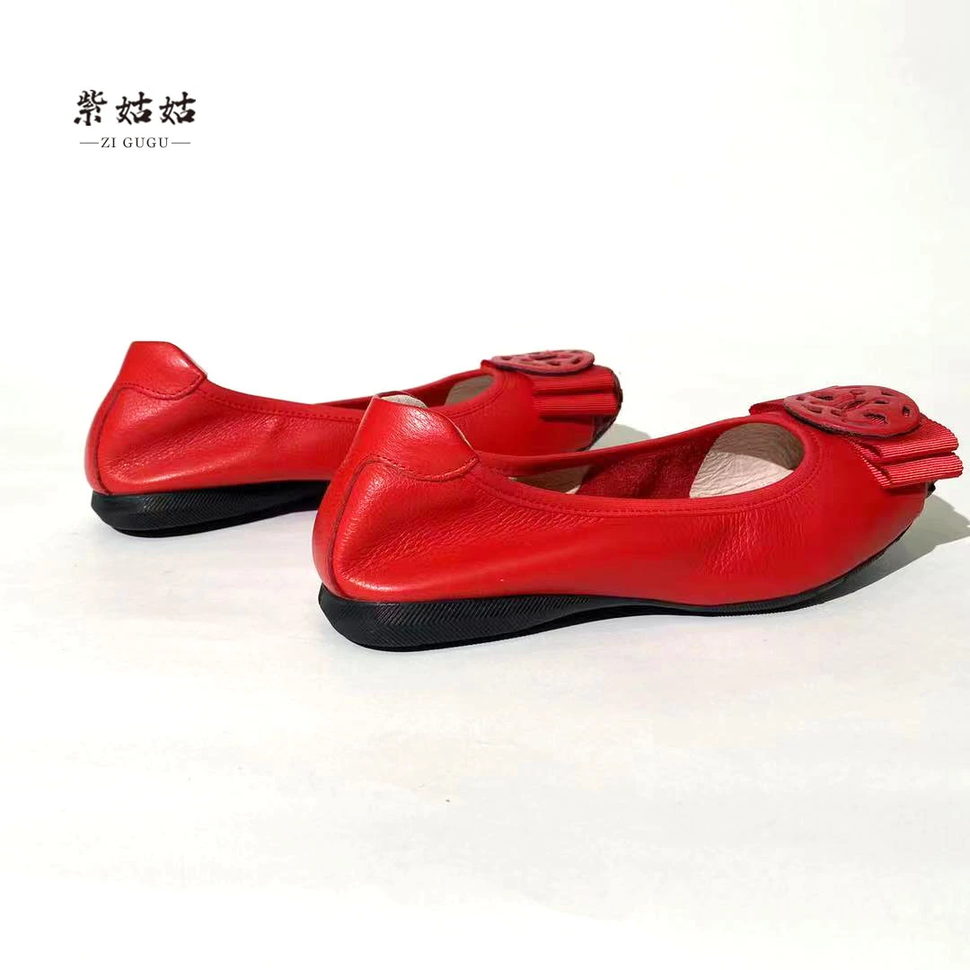 紫姑姑/芭蕾鞋平底船鞋80230