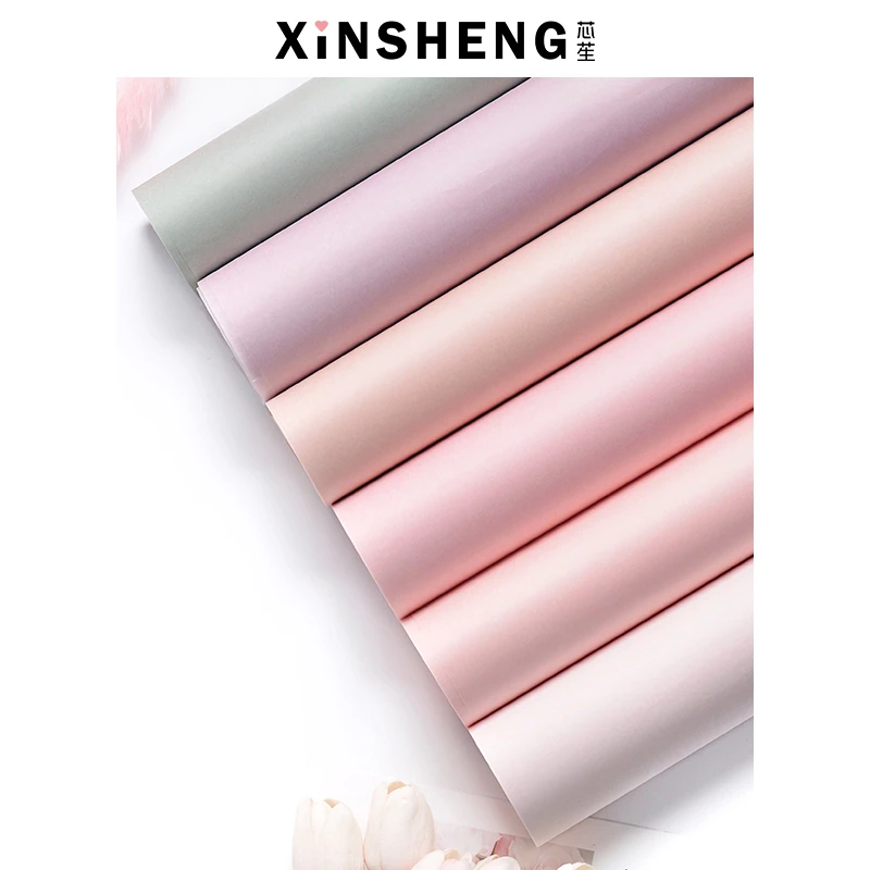 xinsheng/芯苼韩式 新款雪梨纸内衬礼物花束鲜花包装纸包花纸花店