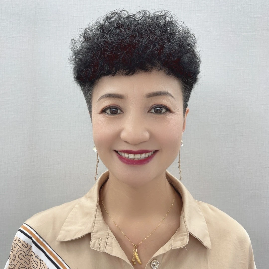 30号链接全手织定制款女士羊毛卷发片
