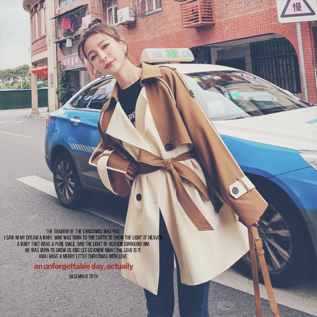 351-360（直播间按编号拍）大麦家百搭长款风衣