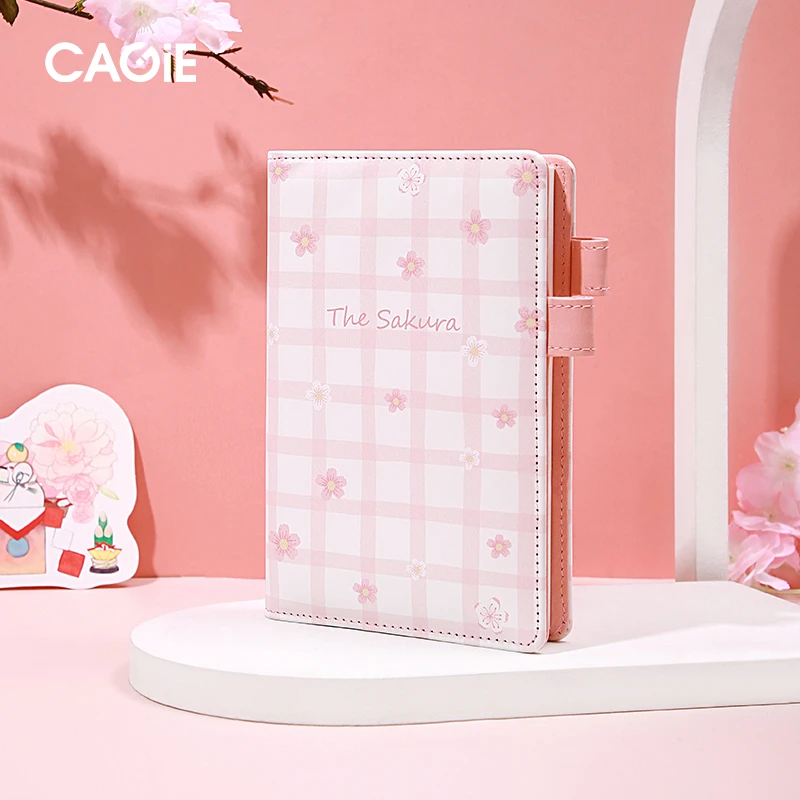 CAGIE/卡杰笔记日系手帐本笔记本可爱少女心手账随身笔记本4826