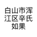 白山市浑江区辛氏如果生鲜超市的小店