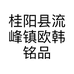 桂阳县流峰镇欧韩铭品服饰的小店个体店