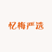 忆梅严选