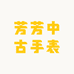 芳芳中古手表