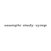 saumple study symp
