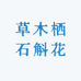 草木栖石斛花卉