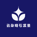 云朵附石盆景