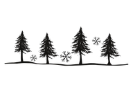 雪落林间定制