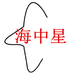 海中星