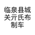 临泉县城关亓氏布制车棚加工厂的小店