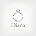 Diana黛安娜婚戒