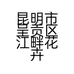 昆明市呈贡区江畔花卉店的小店