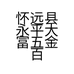 怀远县永平大富五金百货商店的小店